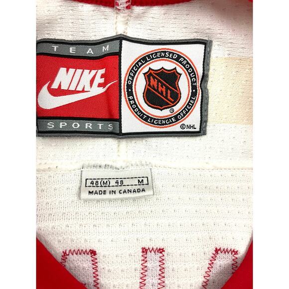 NHL Detroit Red Wings Brendan Shanahan #14 Nike Authentic Jersey MEDIUM 48 90s - Picture 12 of 15